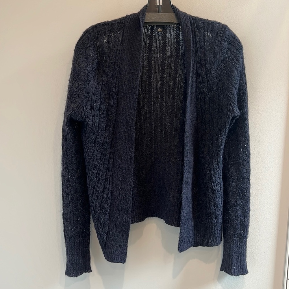 Cute lightweight BR open cardigan.